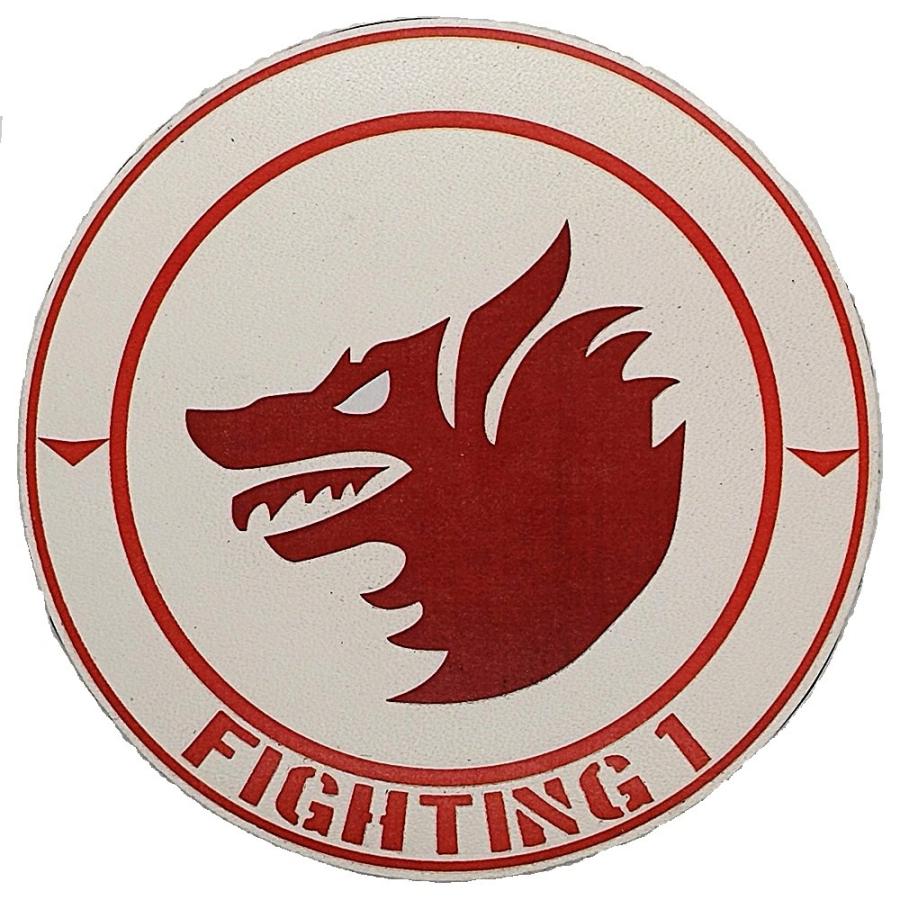 本革レザーパッチ ミリタリーワッペン VF-1 ウルフパック アメリカ軍 U.S.NAVY |  | 01