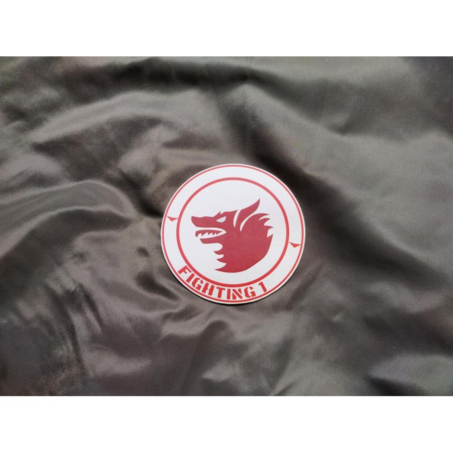 本革レザーパッチ ミリタリーワッペン VF-1 ウルフパック アメリカ軍 U.S.NAVY |  | 02