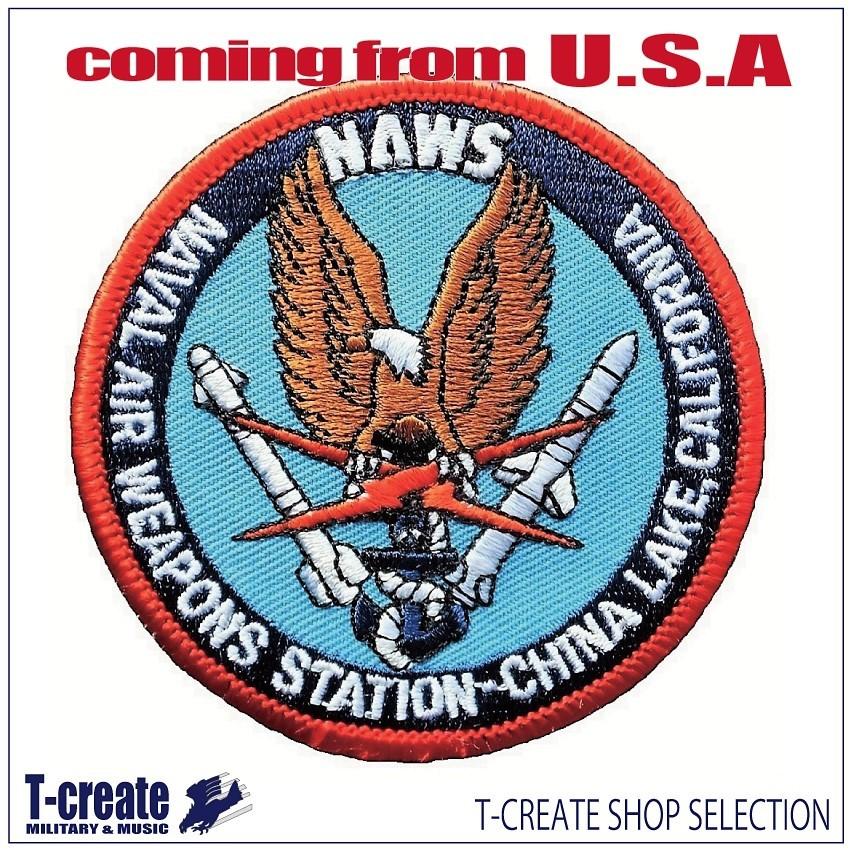 ミリタリーワッペン チャイナレイク 航空兵器開発基地 アメリカ