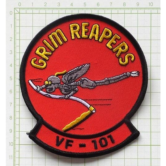 ミリタリーワッペン VF-101 グリムリーパーズ アメリカ軍パッチ U.S.