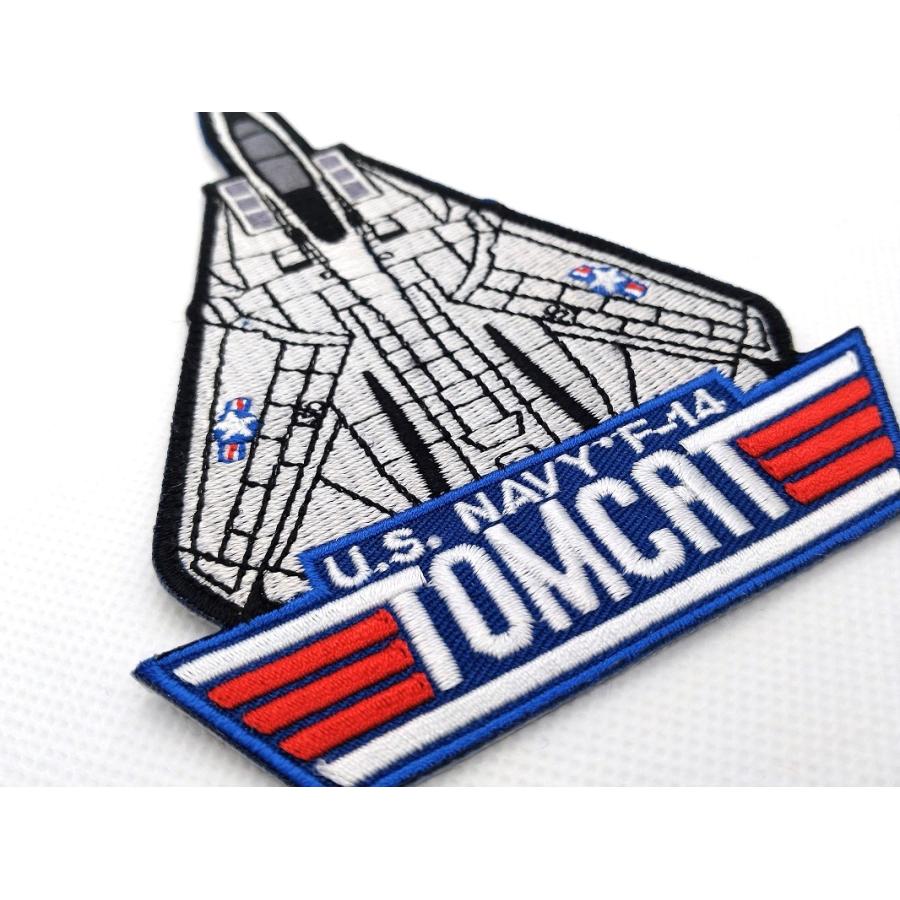 ミリタリーワッペン F-14 トムキャット TOPGUN トライアングル