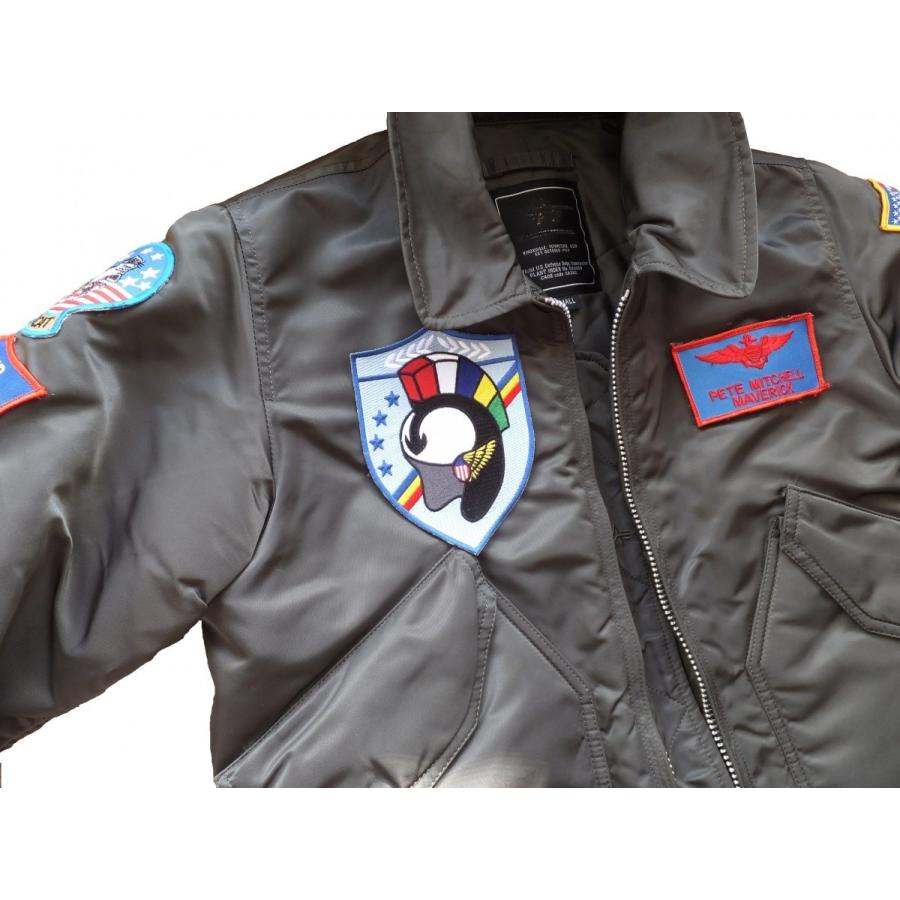 ミリタリーワッペン 空母航空団 CVW-19 トップガン アメリカ軍パッチ