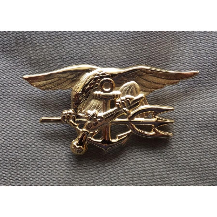 ネイビーシールズ エンブレム NAVY SEALS ミリタリー バッジ フル