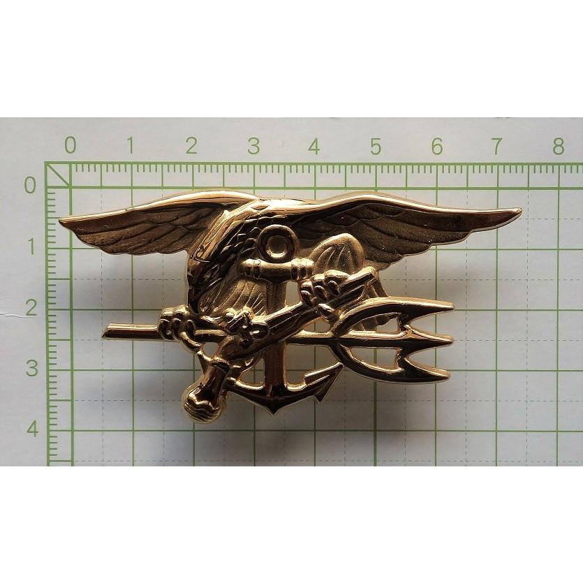 ネイビーシールズ エンブレム NAVY SEALS ミリタリー バッジ フル
