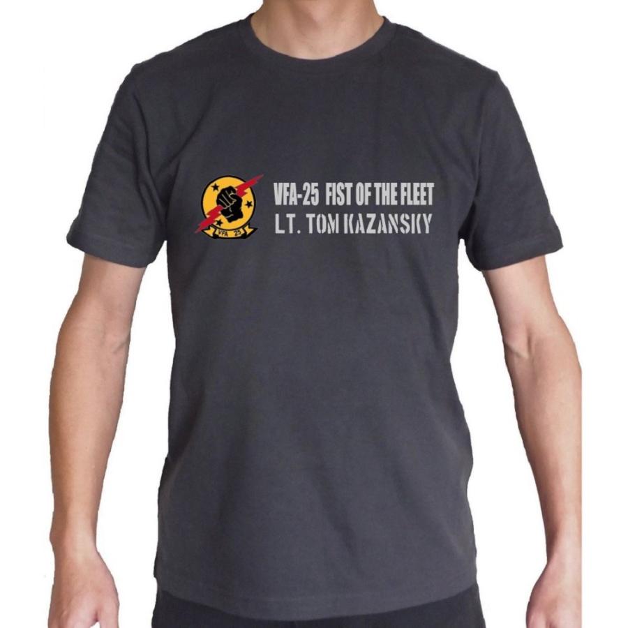 ミリタリー Tシャツ アメリカ海軍 トップガン VFA-25 FIST OF THE
