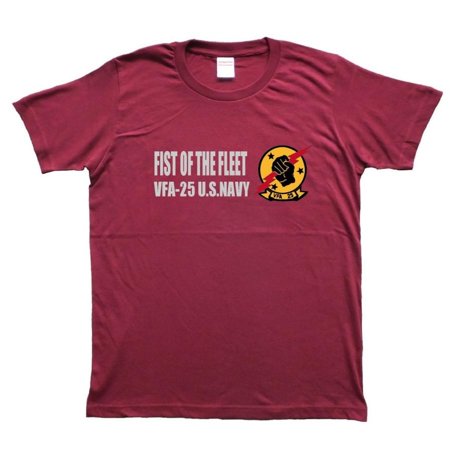 ミリタリー Tシャツ アメリカ海軍 トップガン FIST OF THE FLEET