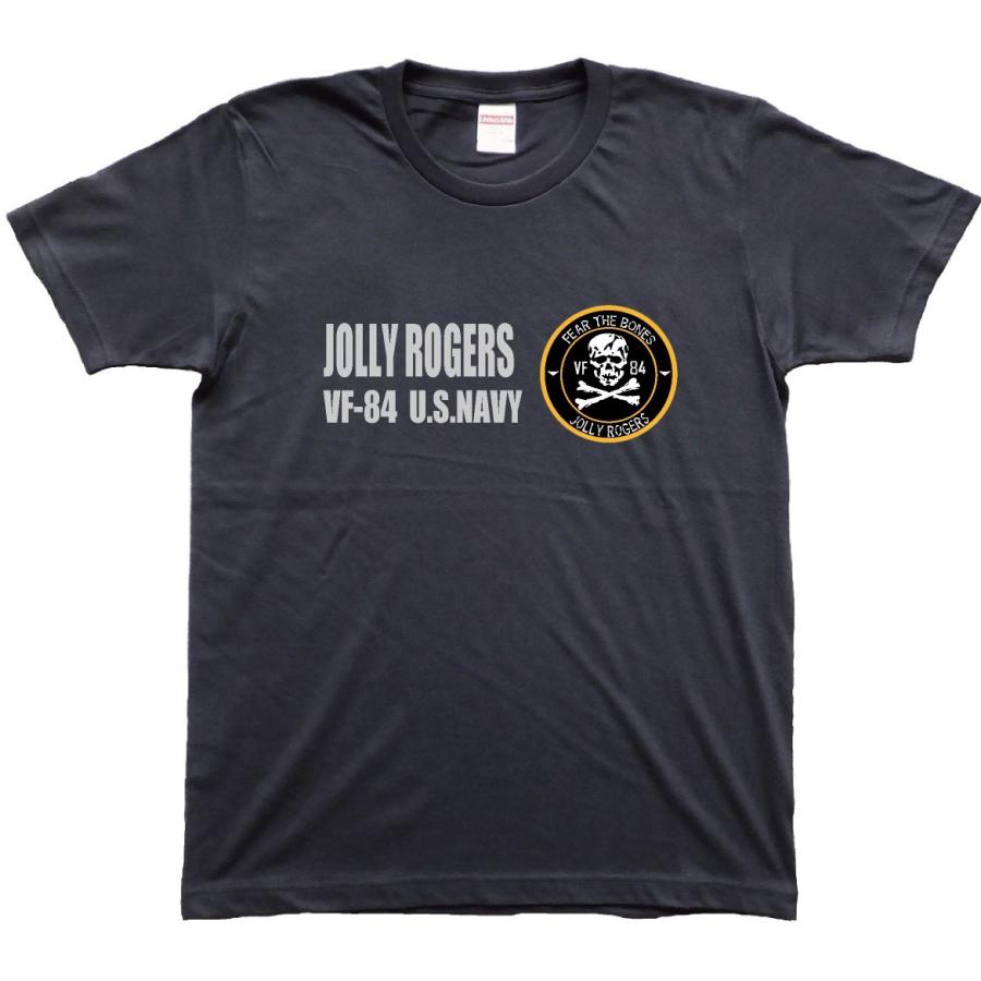ミリタリー Tシャツ アメリカ海軍 ジョリーロジャース VF-84 U.S.NAVY
