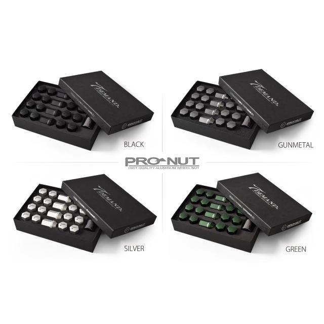 PRONUT ホイールナット 普通車用 M12 35mm P1.5 全14色 ティーディ 