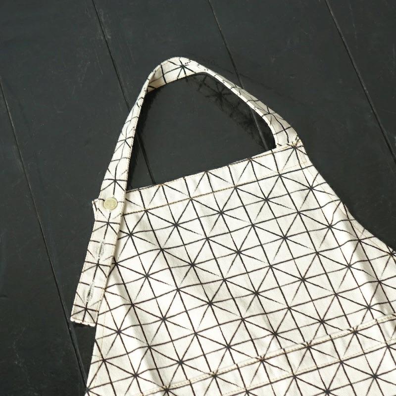 AMIR Apron triangle Affari エプロン ポケット付き キッチン ガーデニング 男女兼用 レディース メンズ アウトドア オールシーズン 綿 コットン モノトーン |  | 02