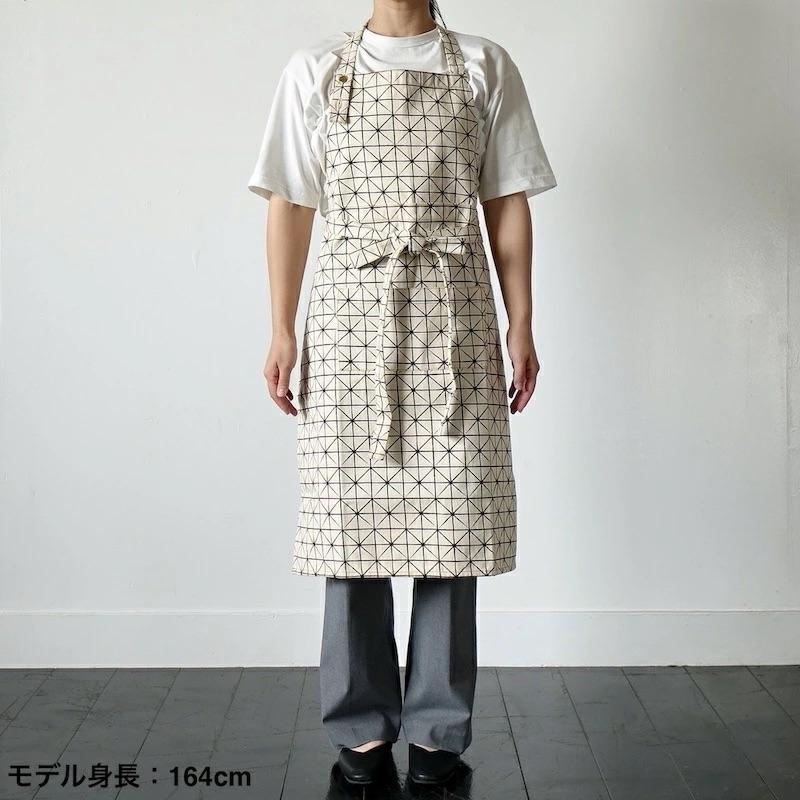 AMIR Apron triangle Affari エプロン ポケット付き キッチン ガーデニング 男女兼用 レディース メンズ アウトドア オールシーズン 綿 コットン モノトーン |  | 04