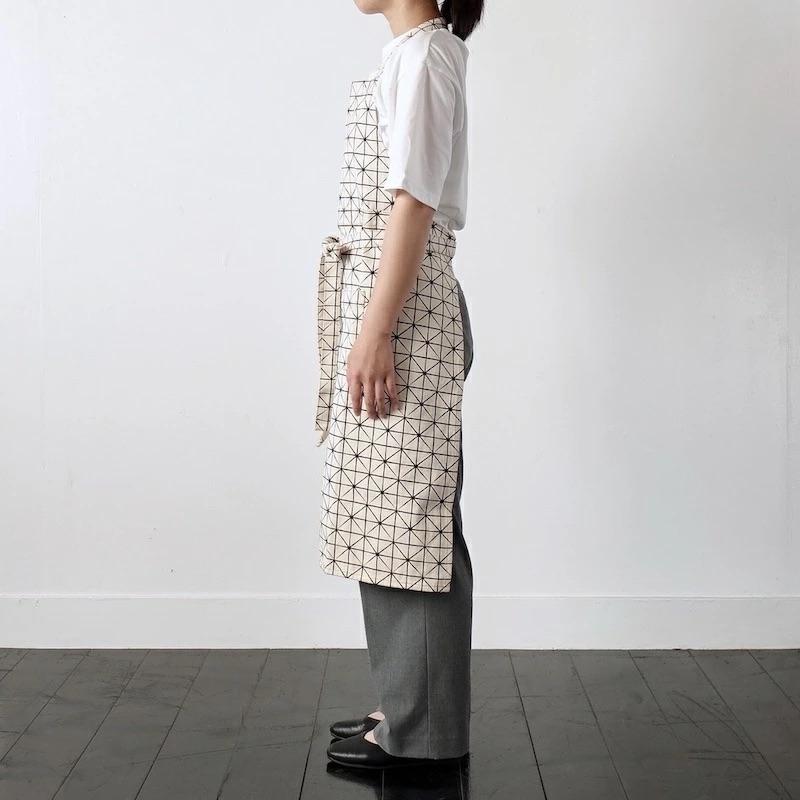 AMIR Apron triangle Affari エプロン ポケット付き キッチン ガーデニング 男女兼用 レディース メンズ アウトドア オールシーズン 綿 コットン モノトーン |  | 05