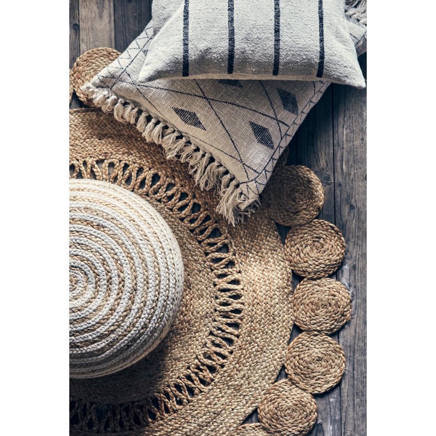 Affari ジュート ラグ 麻 円形 150cm |  | 02