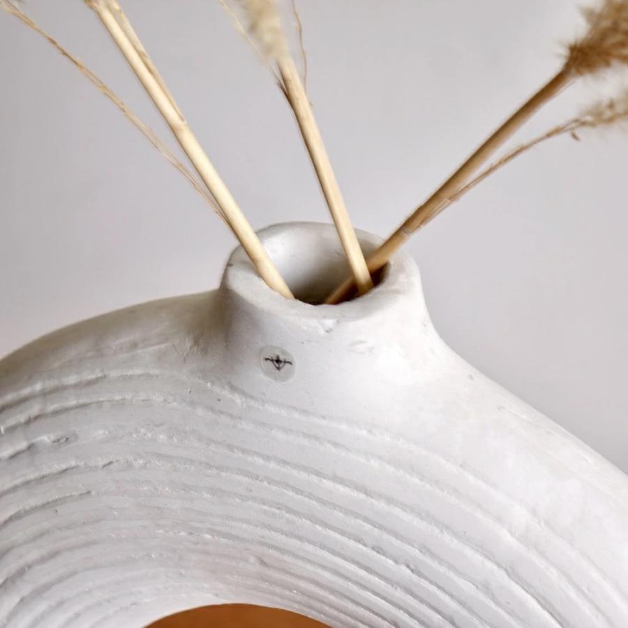 Affari of sweden ATHENA Urn 花瓶 北欧 ペーパーマシェ おしゃれ かわいい 円形 フラワーポット |  | 03