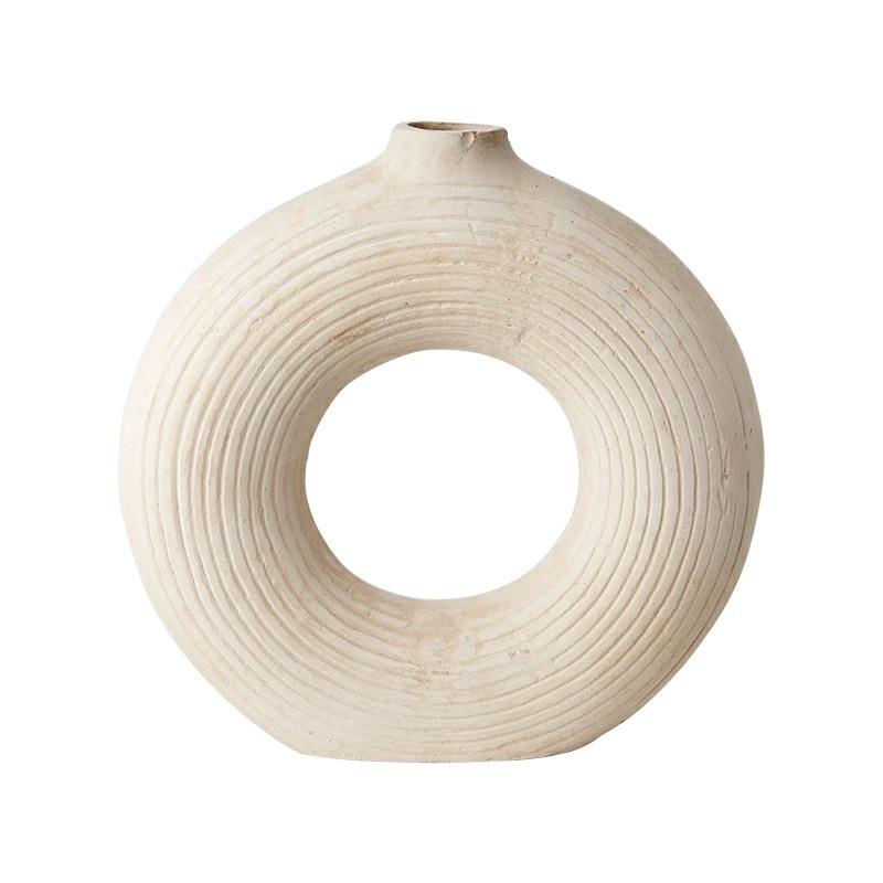 Affari of sweden ATHENA Urn 花瓶 北欧 ペーパーマシェ おしゃれ かわいい 円形 フラワーポット |  | 05