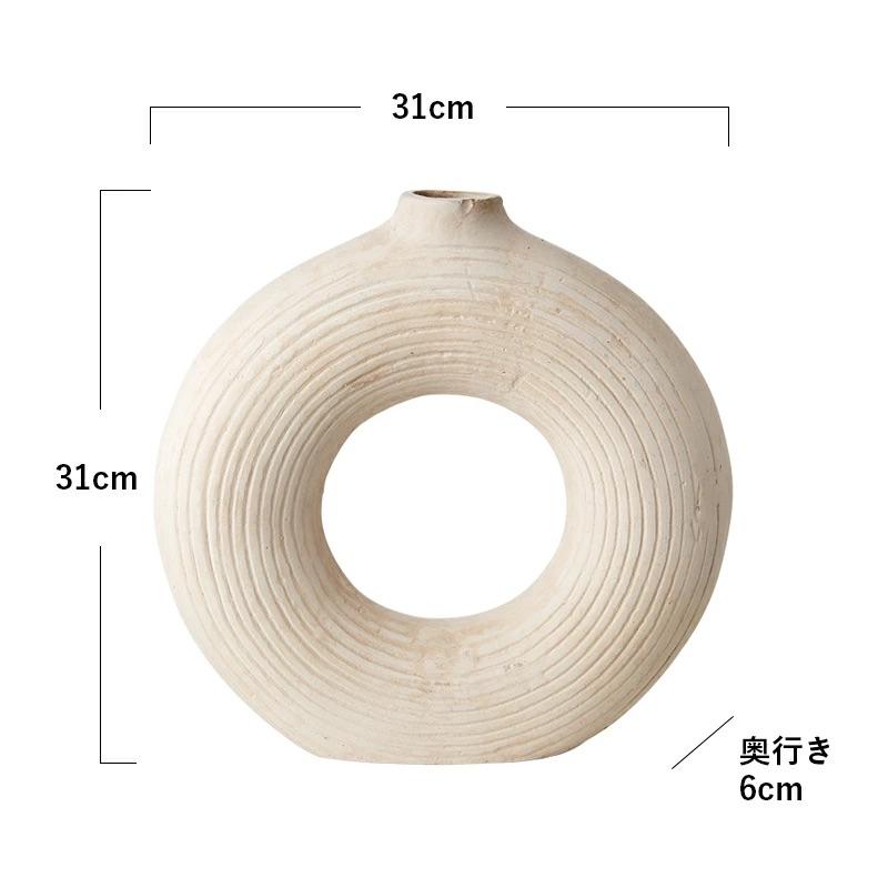 Affari of sweden ATHENA Urn 花瓶 北欧 ペーパーマシェ おしゃれ かわいい 円形 フラワーポット |  | 06