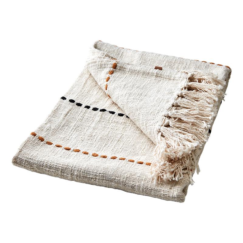 MAJA Blanket Affari ブランケット 北欧 125x150cm ひざ掛け 大判 おしゃれ オールシーズン インテリア コットン ギフト 膝掛け 冷房対策 ソファーカバー |  | 01