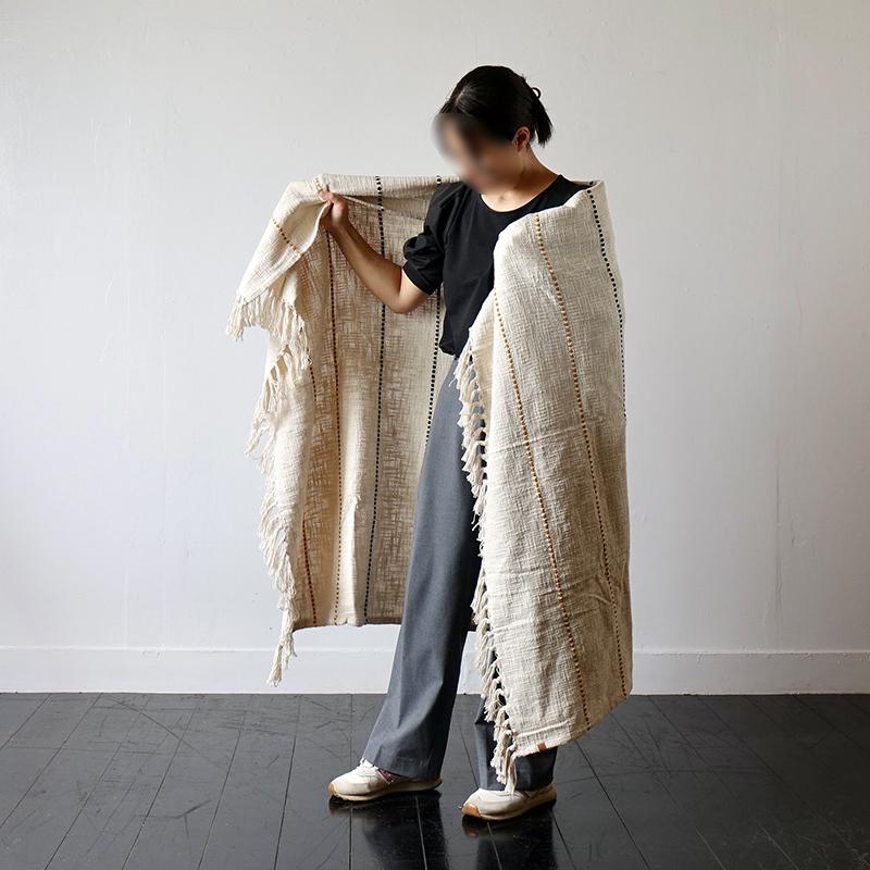 MAJA Blanket Affari ブランケット 北欧 125x150cm ひざ掛け 大判 おしゃれ オールシーズン インテリア コットン ギフト 膝掛け 冷房対策 ソファーカバー |  | 04