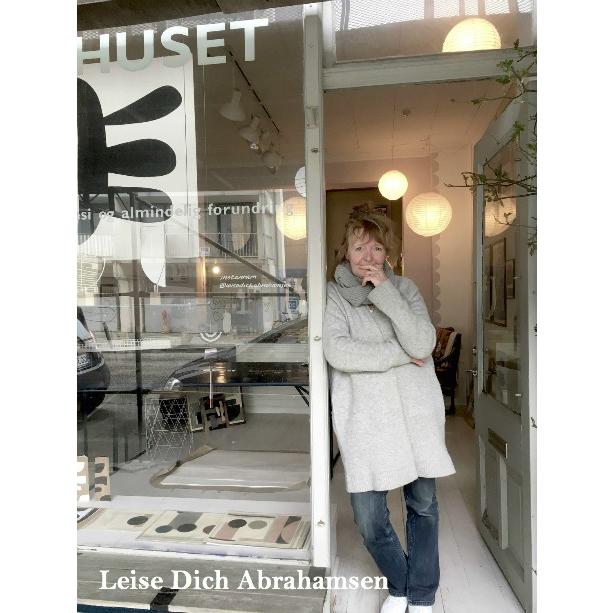 Leise Dich Abrahamsen / A3 アートポスター 北欧 フレーム付き インテリア デンマークの画像