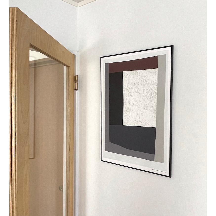 【50x70cm】Collaboration #1 (large) by Leise Dich Abrahamsen 50x70cm アートポスター フレーム付きの画像