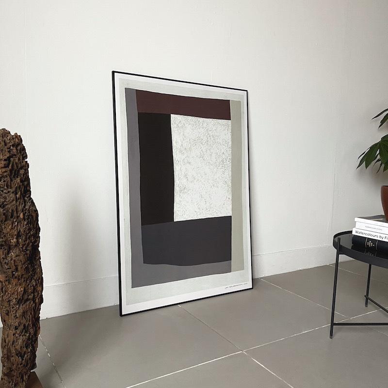 【70x100cm ポスターのみ】Collaboration #1 (x-large) by Leise Dich Abrahamsen アートポスター 北欧 インテリア 特大