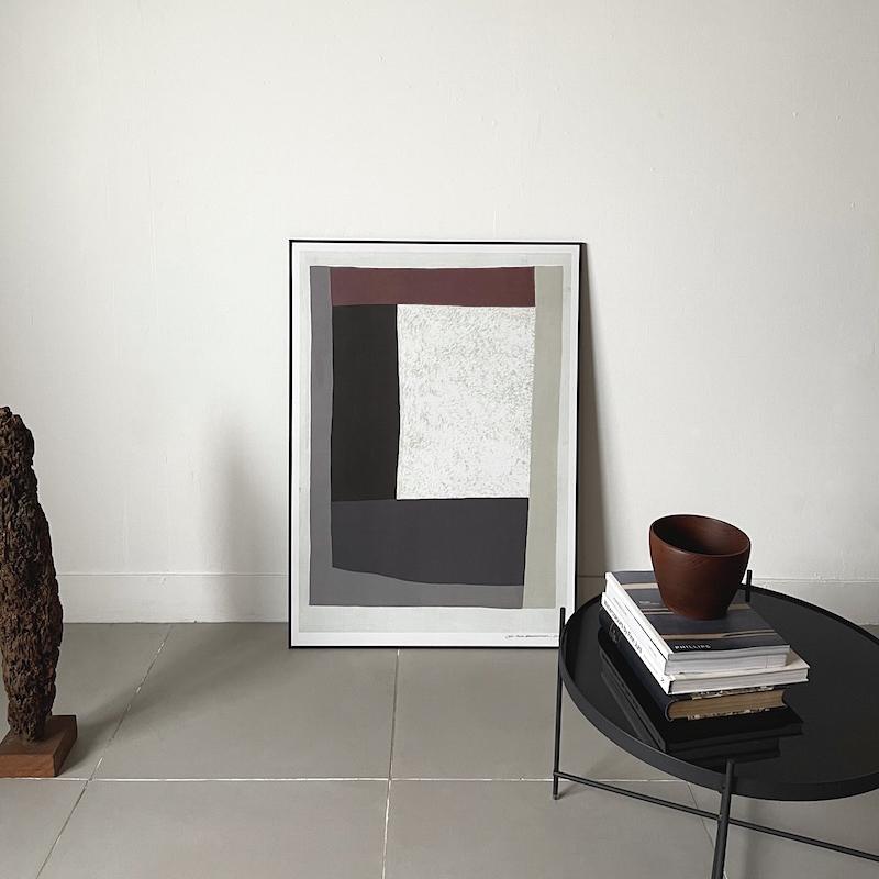 【70x100cm】Collaboration #1 (x-large) by Leise Dich Abrahamsen アートポスター 北欧 フレーム付き インテリア 特大 |  | 01