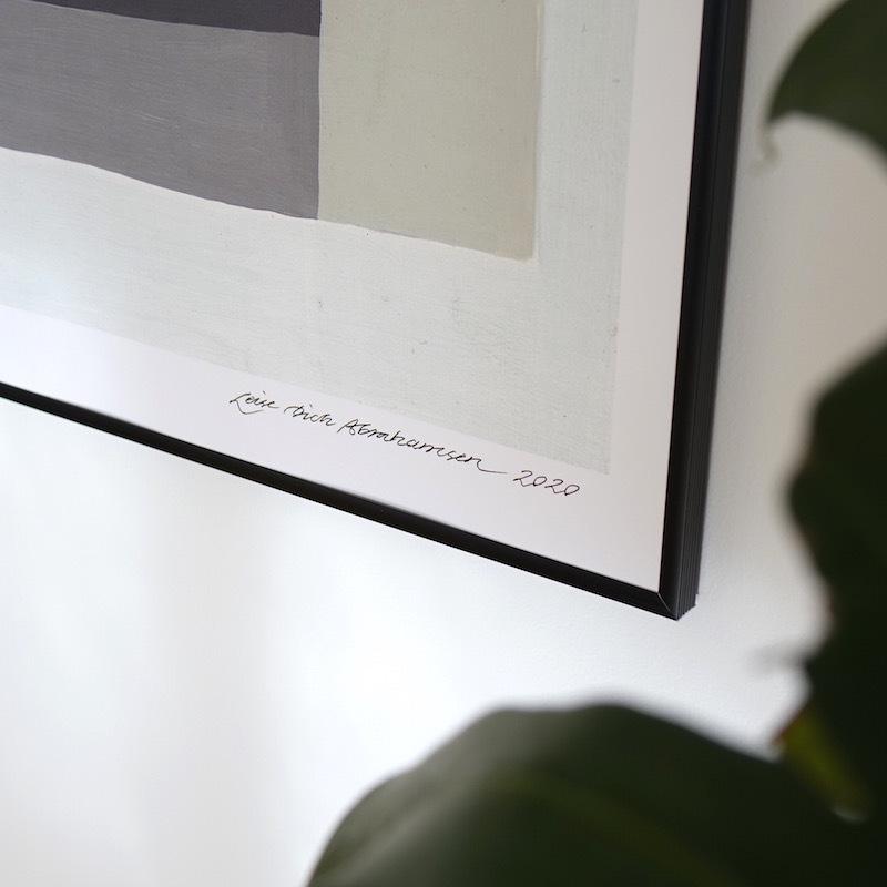 【70x100cm】Collaboration #1 (x-large) by Leise Dich Abrahamsen アートポスター 北欧 フレーム付き インテリア 特大 |  | 04