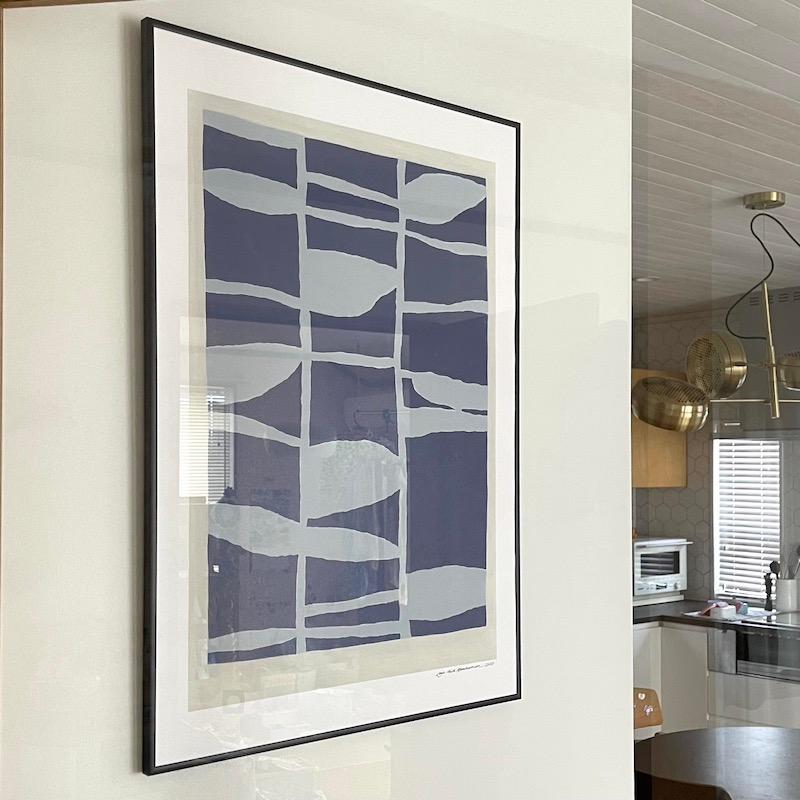 【50x70cm】Collaboration #2 (large) by Leise Dich Abrahamsen 50x70cm アートポスター フレーム付きの画像