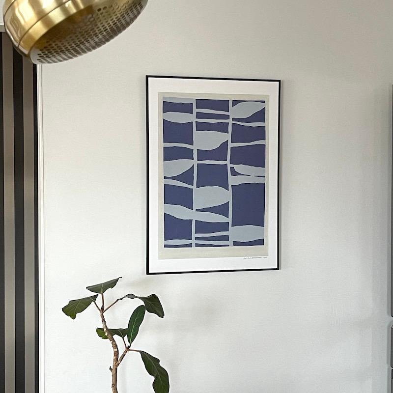 【50x70cm】Collaboration #2 (large) by Leise Dich Abrahamsen 50x70cm アートポスター フレーム付きの画像
