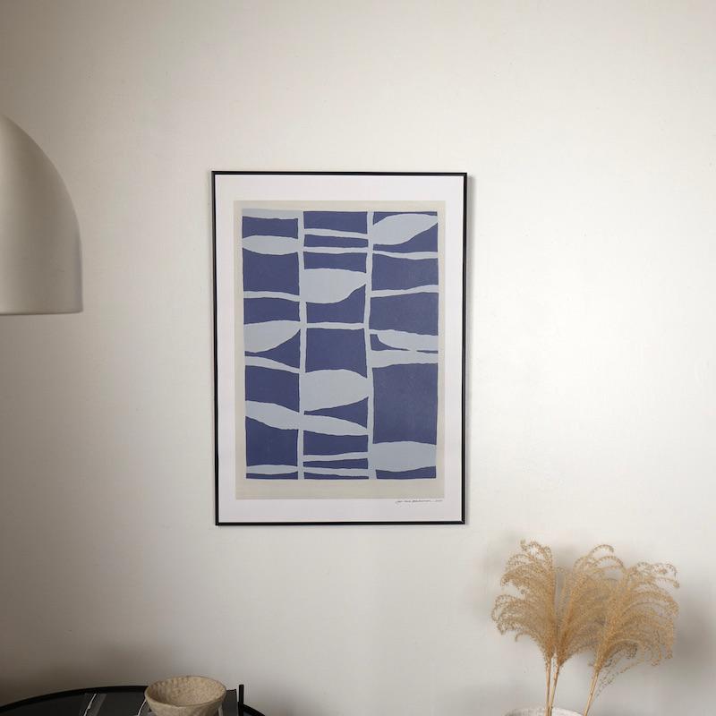 【50x70cm】Collaboration #2 (large) by Leise Dich Abrahamsen 50x70cm アートポスター フレーム付きの画像