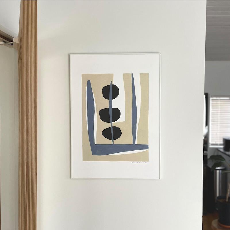 【50x70cm】Collaboration #4 (large) by Leise Dich Abrahamsen 50x70cm アートポスター フレーム付き |  | 03