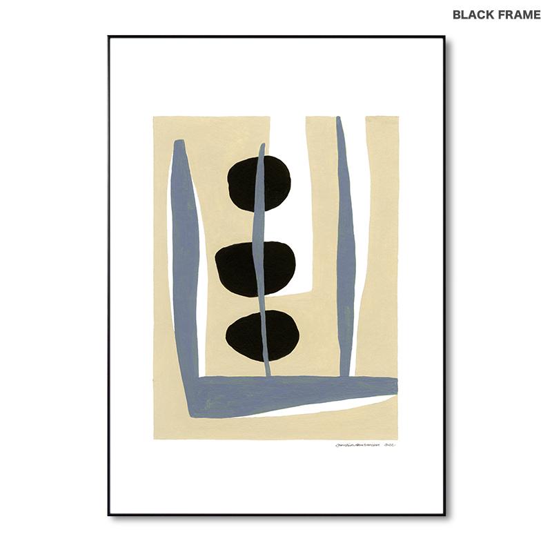 【50x70cm】Collaboration #4 (large) by Leise Dich Abrahamsen 50x70cm アートポスター フレーム付き |  | 01