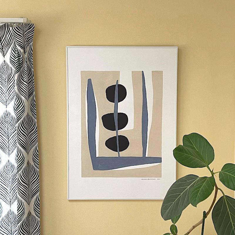 【50x70cm】Collaboration #4 (large) by Leise Dich Abrahamsen 50x70cm アートポスター フレーム付き |  | 06