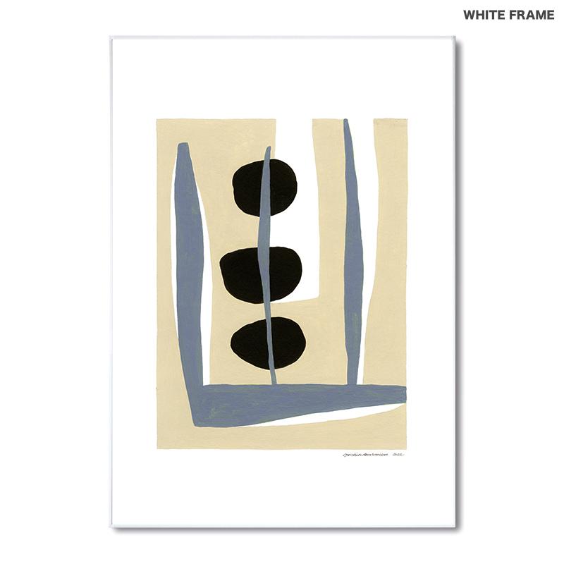 【50x70cm】Collaboration #4 (large) by Leise Dich Abrahamsen 50x70cm アートポスター フレーム付き |  | 02