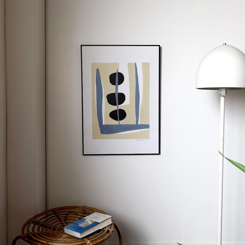 【50x70cm】Collaboration #4 (large) by Leise Dich Abrahamsen 50x70cm アートポスター フレーム付き |  | 07