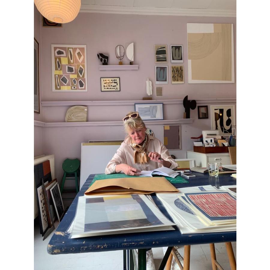 【70x100cm】Collaboration #4 (x-large) by Leise Dich Abrahamsen アートポスター 北欧 フレーム付き 特大 インテリア |  | 09