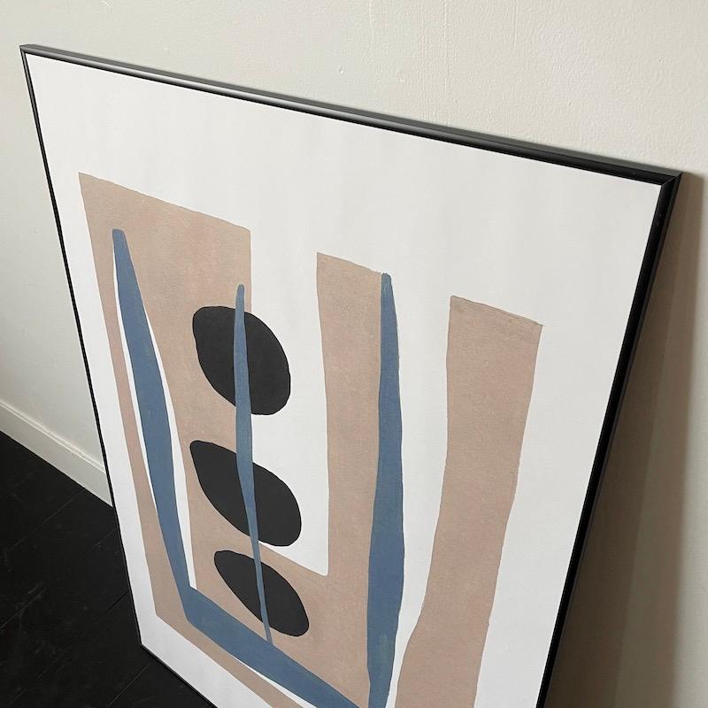 【70x100cm】Collaboration #4 (x-large) by Leise Dich Abrahamsen アートポスター 北欧 フレーム付き 特大 インテリア |  | 04