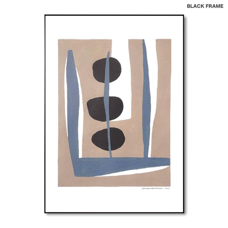 【70x100cm】Collaboration #4 (x-large) by Leise Dich Abrahamsen アートポスター 北欧 フレーム付き 特大 インテリア |  | 06