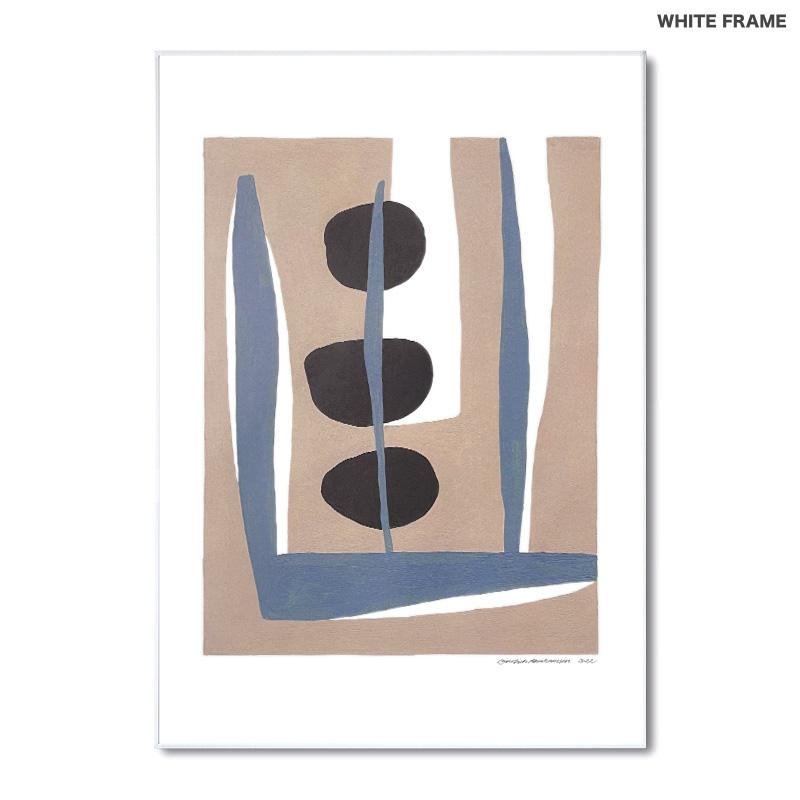 【70x100cm】Collaboration #4 (x-large) by Leise Dich Abrahamsen アートポスター 北欧 フレーム付き 特大 インテリア |  | 07