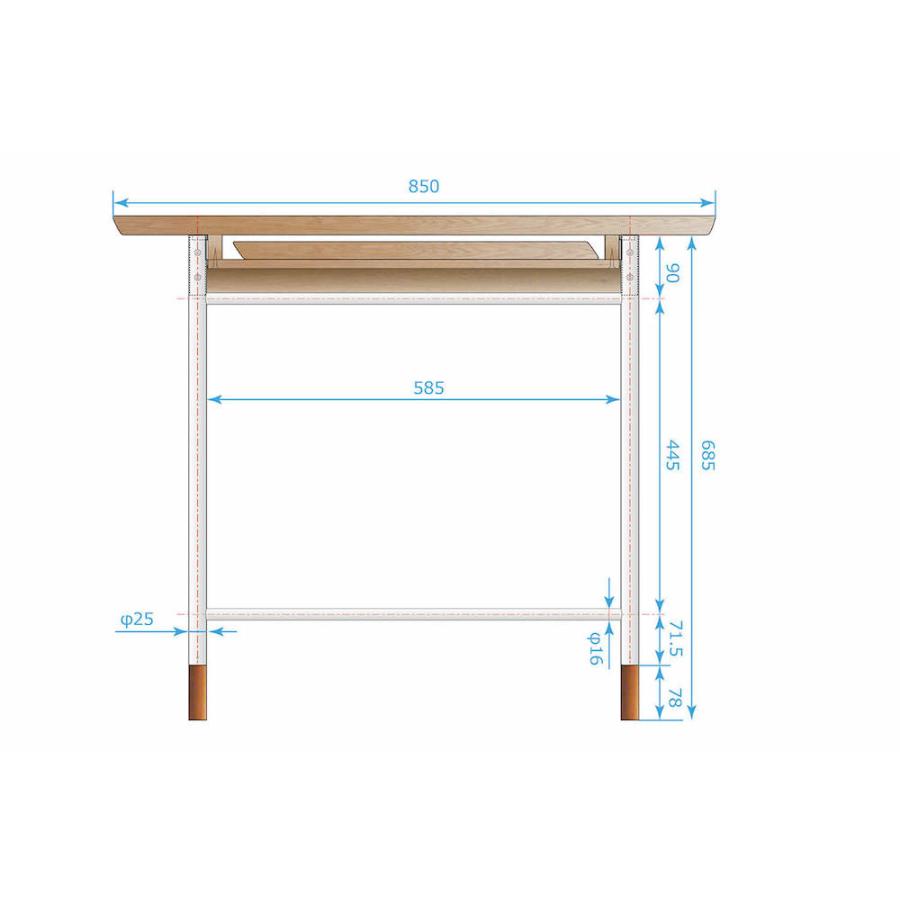 VERONICA Model.25 ダイニングテーブル 135cm 伸縮 北欧 モダン おしゃれ |  | 09