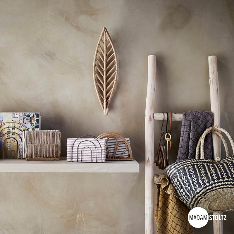 Madam Stoltz バンブーフック 北欧 おしゃれ w12xd12xh41cm | 
