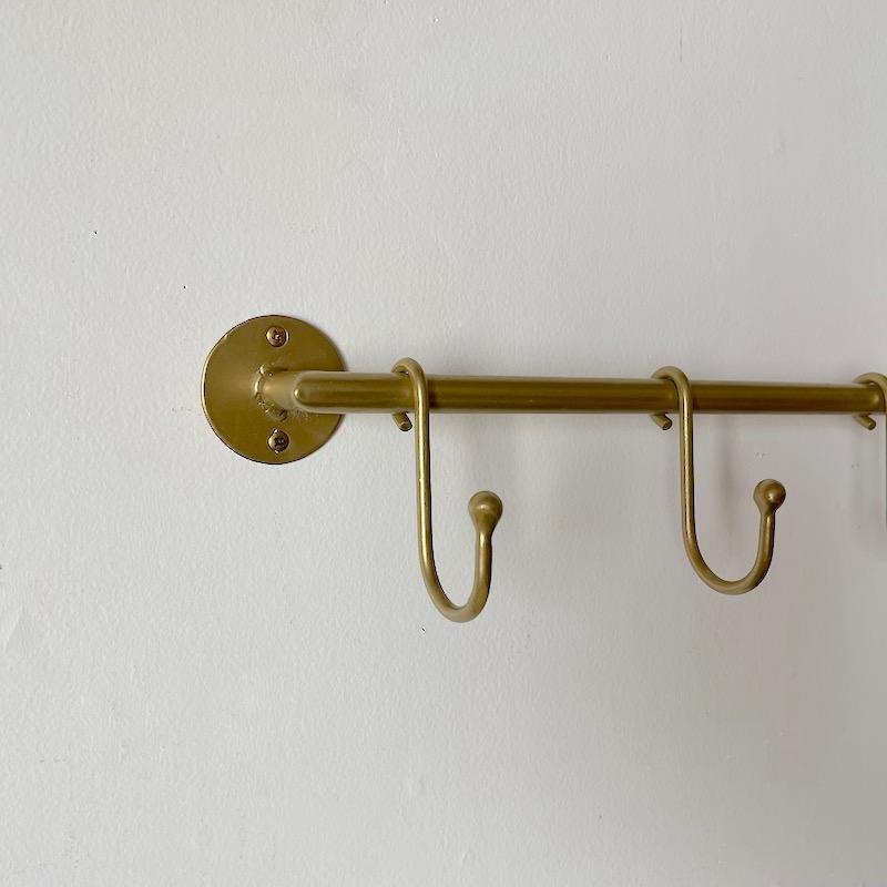 Madam Stoltz アイアンコートラック アイアンフック 幅84cm ハンドメイド ビス付き |  | 04