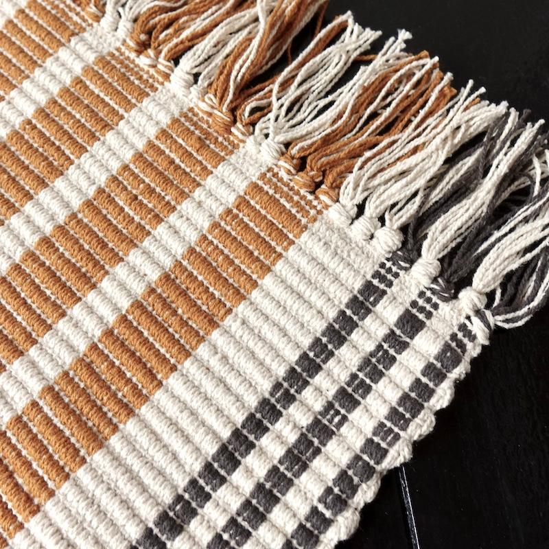 Madam Stoltz Striped Cotton Runner コットン ラグ ストライプ ボーダー 長方形 70x160 |  | 14