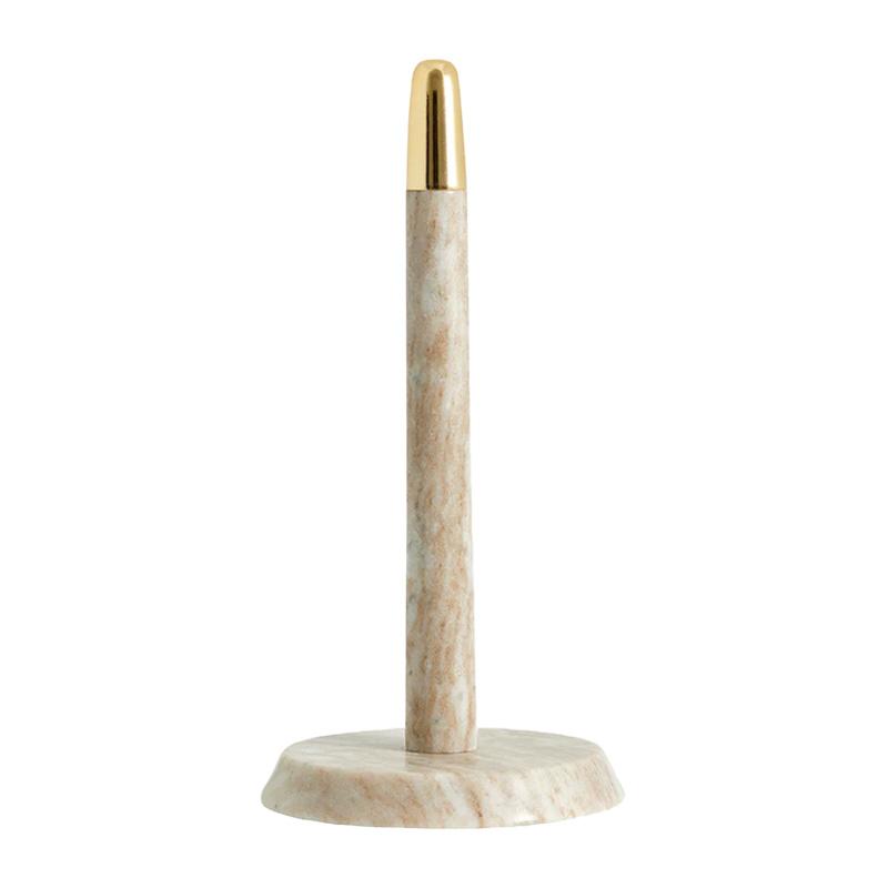 Nordal paper towel holder キッチンペーパーホルダー おしゃれ 15x31cm 大理石 マーブル ハンドメイドの画像
