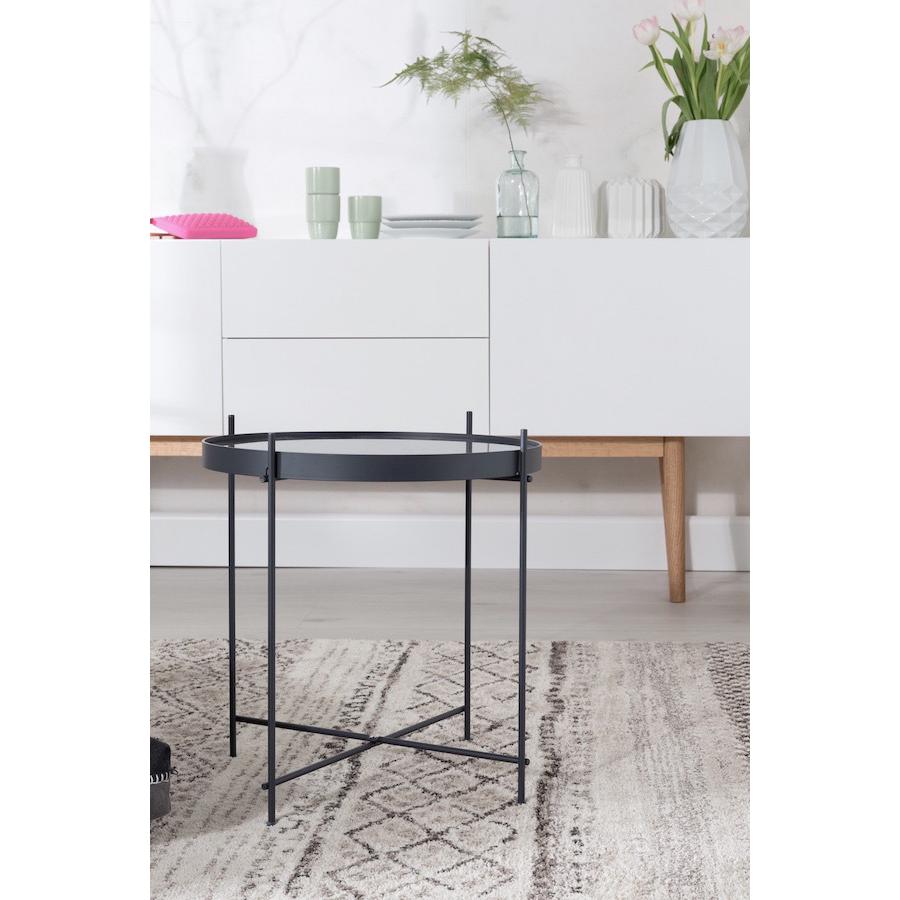 【あかさたな】zuiver テーブル medium 円形 ガラステーブル 楽天市場】Zuiver サイドテーブル ガラステーブル ガラス