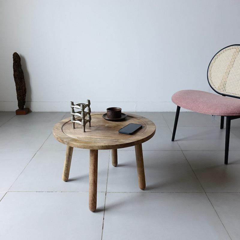 Zuiver Dendron Side Table センターテーブル 木製 北欧 幅60x高