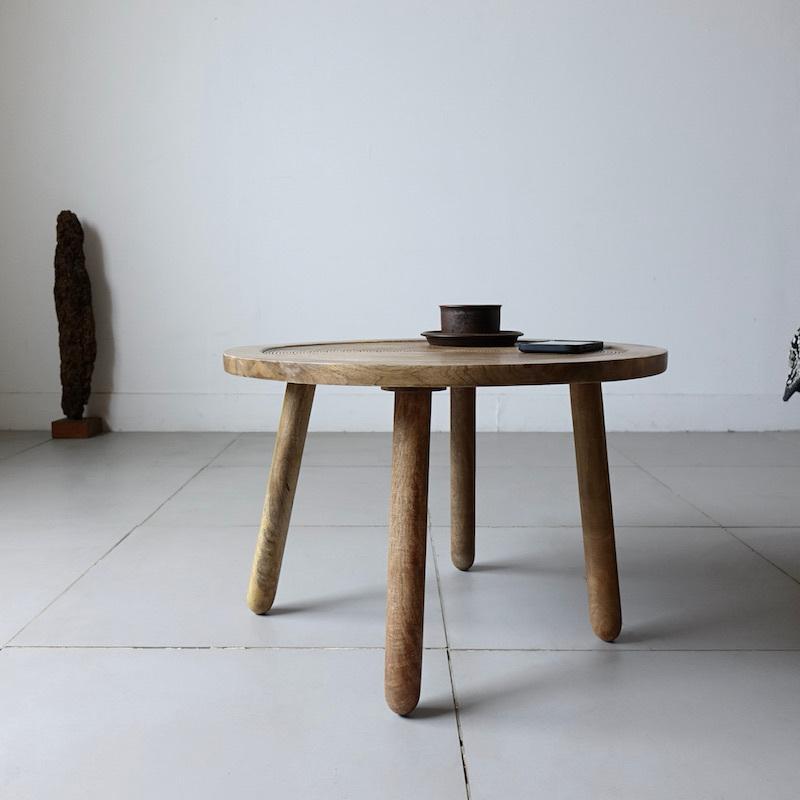 Zuiver Dendron Side Table センターテーブル 木製 北欧 幅60x高さ40cm
