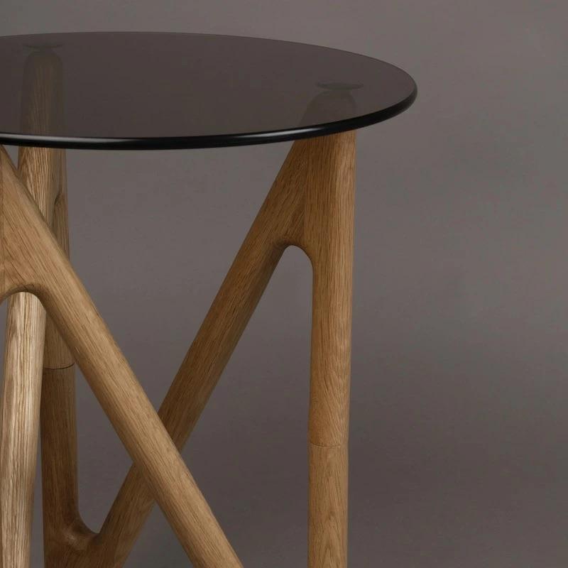 Zuiver (Dutch Bone) Naia Side Table サイドテーブル ガラステーブル 北欧 円形 |  | 03