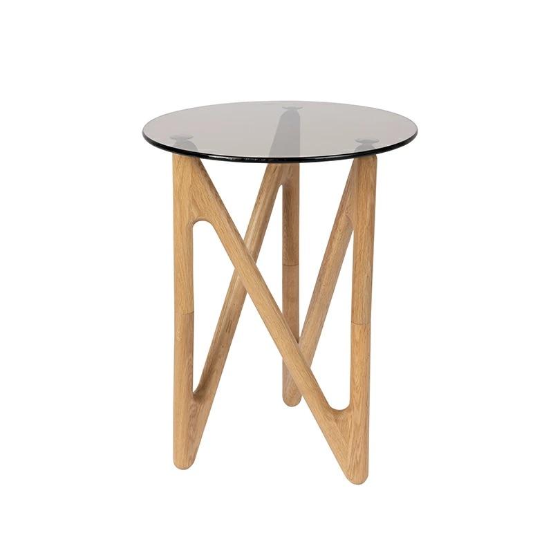 Zuiver (Dutch Bone) Naia Side Table サイドテーブル ガラステーブル 北欧 円形 |  | 05