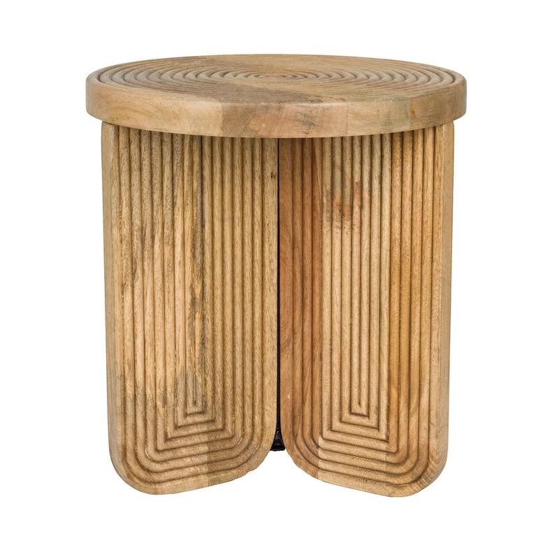 ZUIVER Side Table Maeze サイドテーブル 木製 年輪 北欧 円形 |  | 02