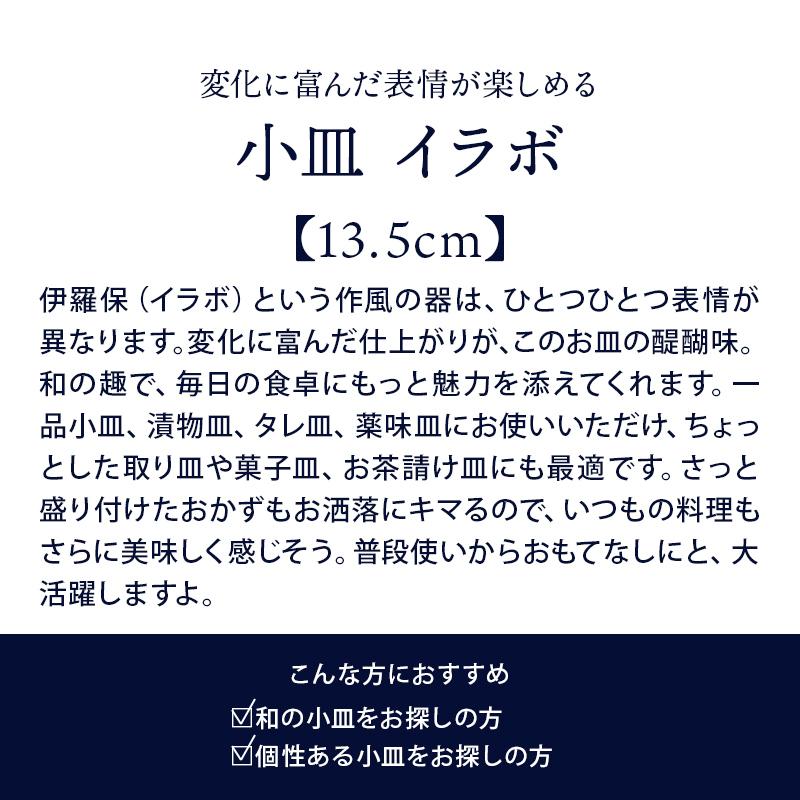 小皿 13 5cm モデル イラボ 和食器プレート お皿 皿 食器 和食器 おしゃれ 副菜皿 菓子皿 珍味皿 フルーツ皿 ケーキ皿 小さい皿 取り皿 漬物皿 和カフェ